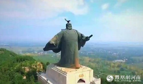 永城刘邦雕像多高图片