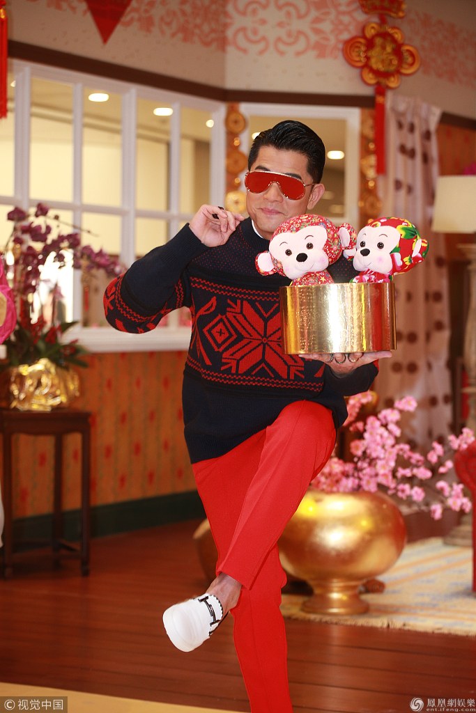 郭富城模仿猴子变表情包