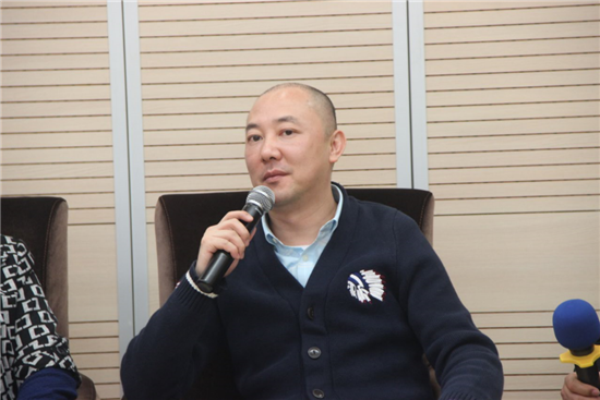 访谈环节邀请到了媒体监督员柏万青,郭亮主持,协会副会长单位,上海