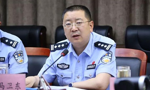 榆林市副市长,市公安局局长张明,副局长马卫东,以及市局相关警种部门