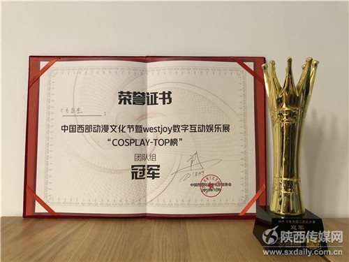 中国COSPLAY-TOP榜全国总决赛 陕西赛区十方自在COS团获得团体赛冠军凤凰网陕西_凤凰网