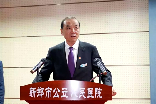 郑州市中心医院院长连鸿凯郑州市中心医院区域医疗联合体理事长,郑州