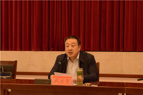 陕西省委农办副主任,陕西省农业农村厅副厅长刘德虎出席会议并讲话