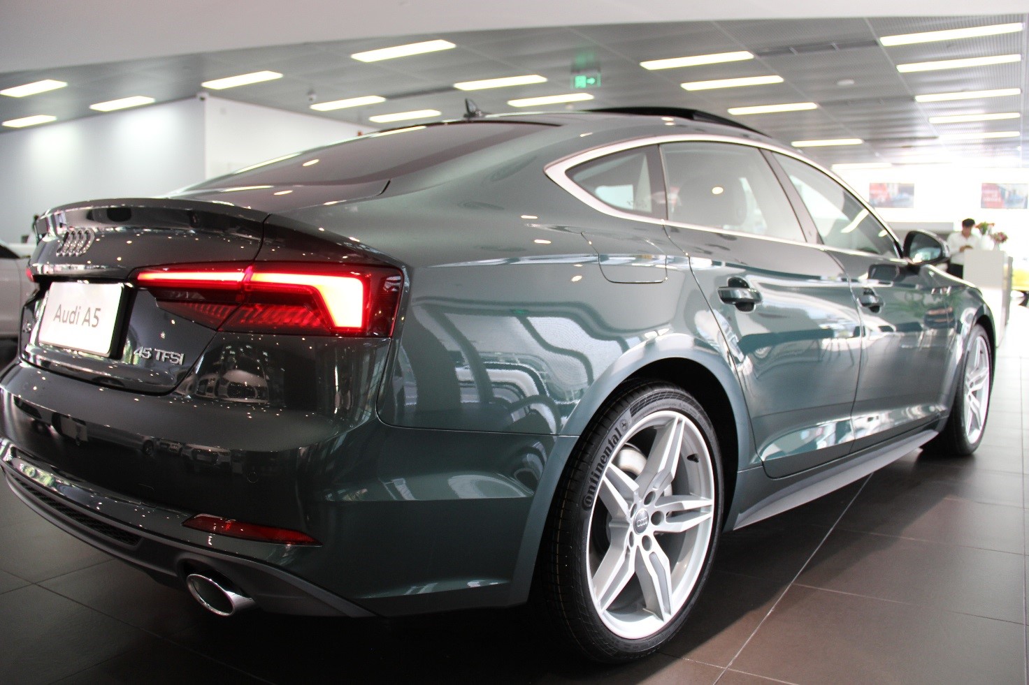 全新奥迪a5 哥特兰绿 限量发售