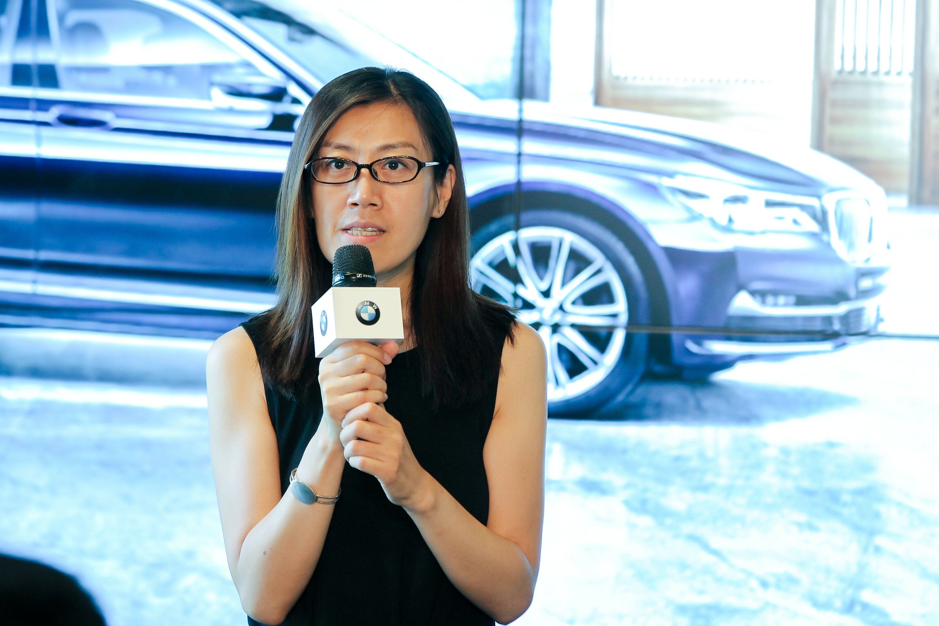 宝马(中国)汽车贸易有限公司总裁刘智博士,为这次活动作了开场致辞:"