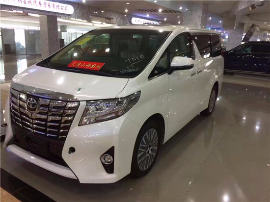 广汽丰田埃尔法明星保姆车超豪华商务