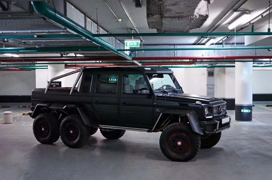 奔馳g63amg6x6越野之王六腳怪震撼來襲