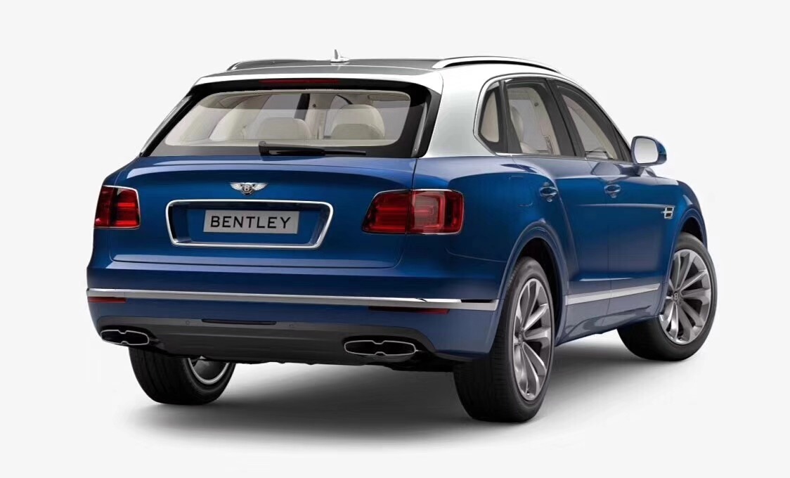 19款宾利添越蓝白双拼40汽油多少钱