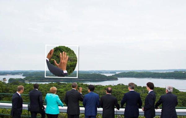 g7峰会上的n种表情 这些图也是真的醉了