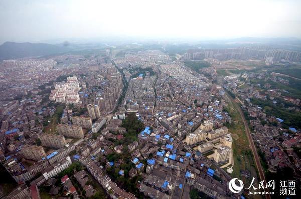 高空鸟瞰景德镇,感受瓷都千年韵味.