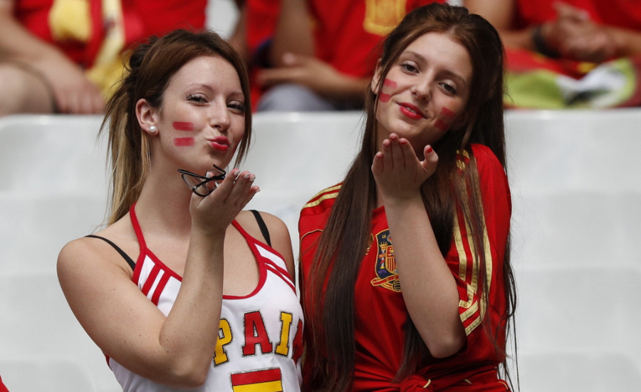 西班牙女球迷