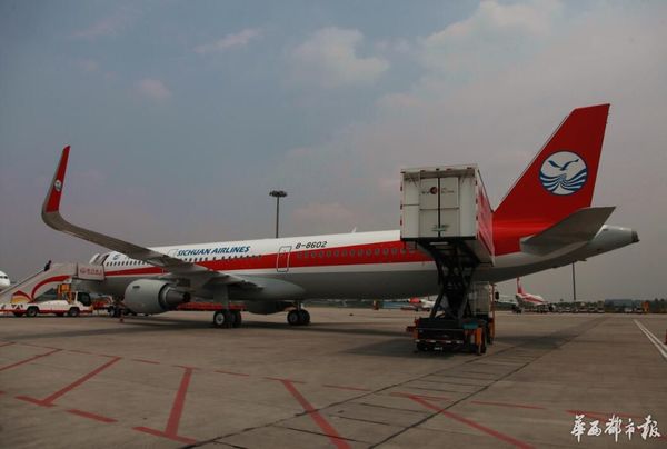 新增一架a321 川航全空客机队规模达109架