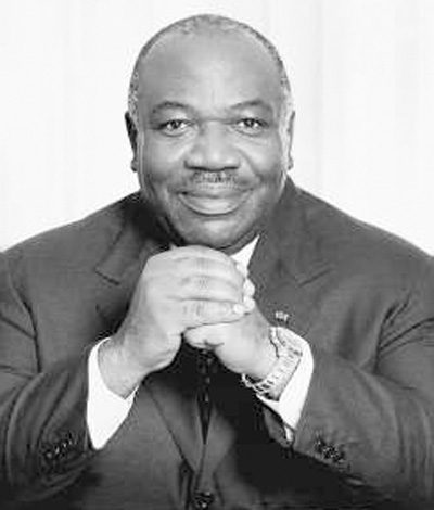 加蓬共和国总统阿里邦戈翁丁巴