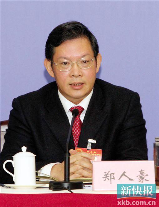 珠海市市长郑人豪.