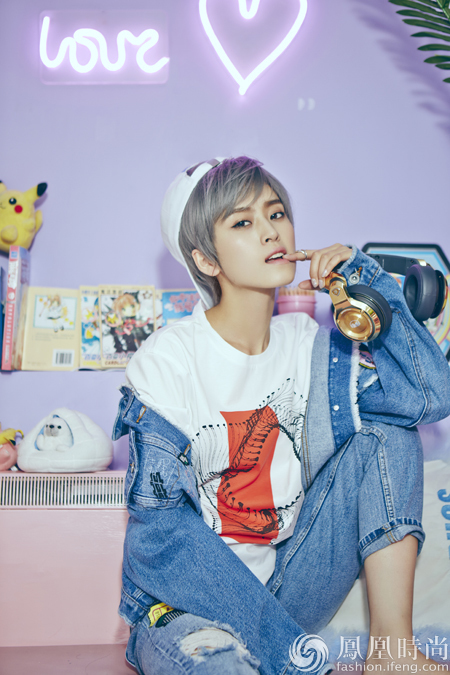 仲羽李若嘉短发写真帅气曝光 网友大呼:可娶可嫁