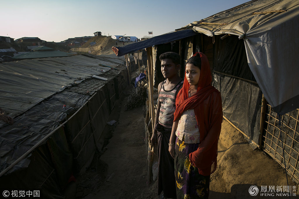 罗兴亚难民营的早婚少女