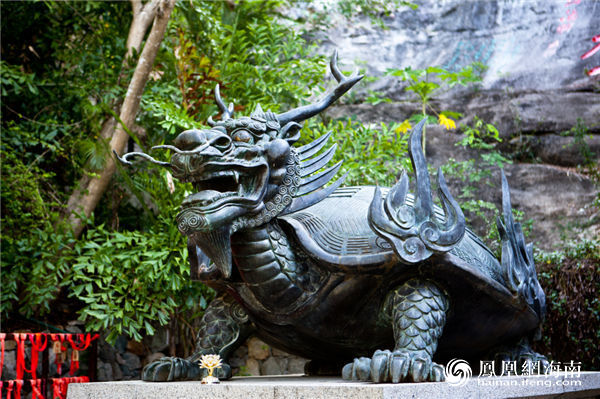 三亞大小洞天醉美之景六南海神鰲獨佔鰲頭