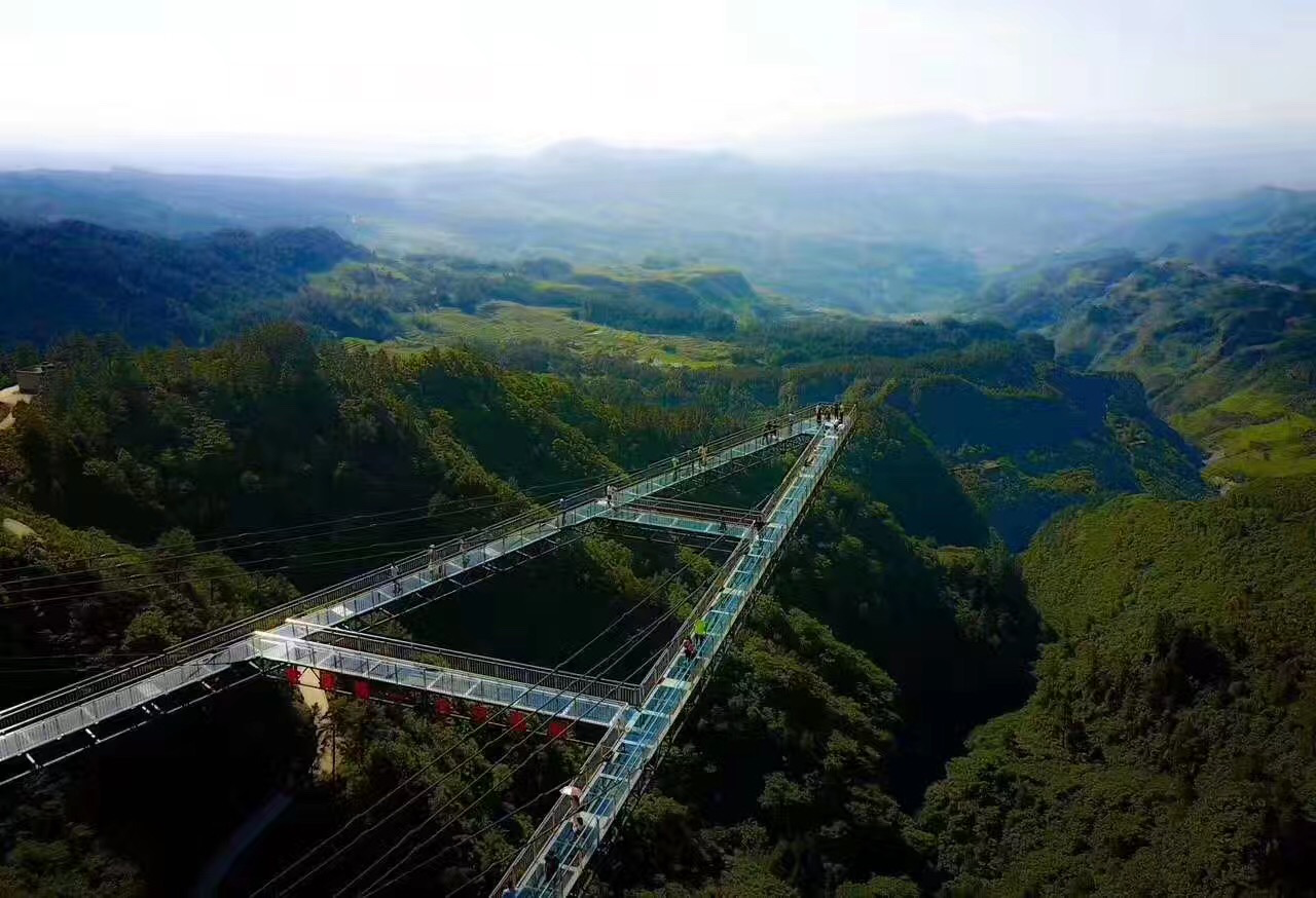 世界最多高空刺激项目体验地 落户重庆万盛奥陶纪