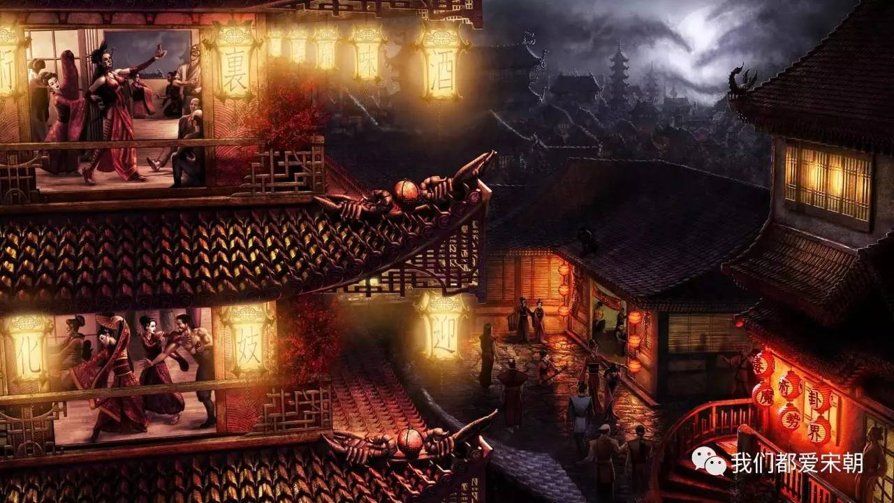 宋朝青楼什么样？装修典雅让土豪自惭形秽（图）_手机凤凰网