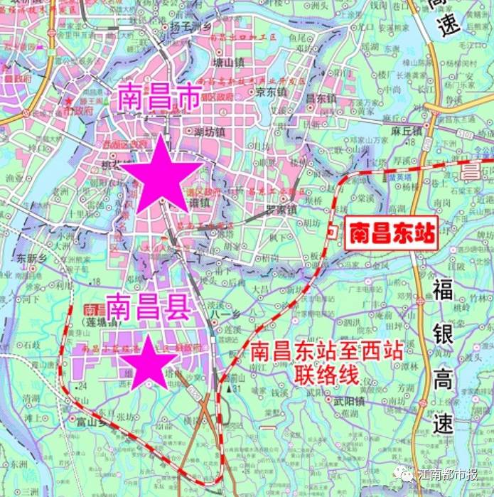 南昌一城三站基本格局敲定 南昌东,军山湖,余干,鄱阳南