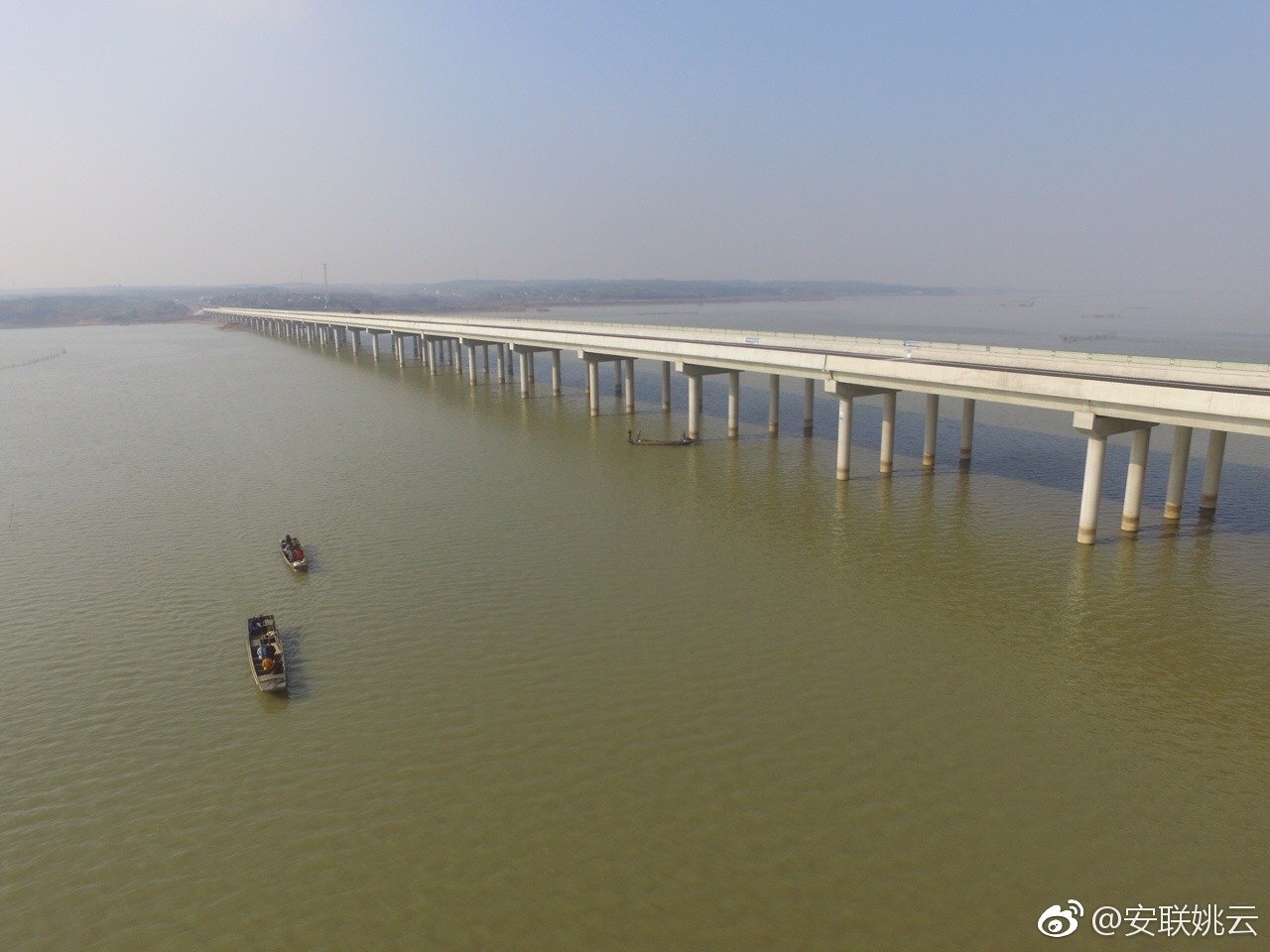 南漪湖特大桥南漪湖特大桥南漪湖特大桥南漪湖特大桥宣狸高速通车后