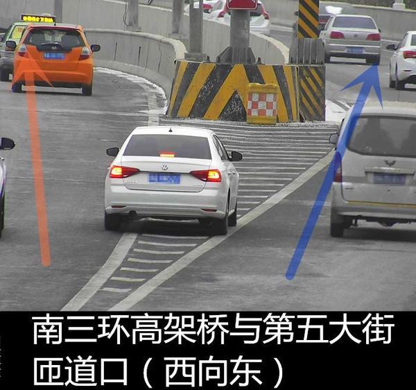 盘点郑州三环高架碾压导流线抓拍数量最多的10个地方