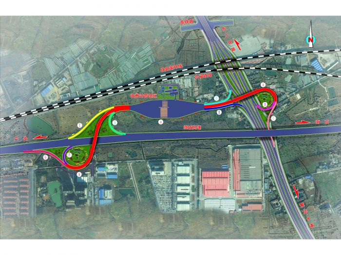 合肥南淝河路互通立交工程7月15日前有望完成北半幅施工