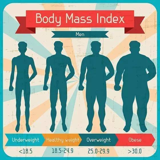男性bmi指数与身材对比照