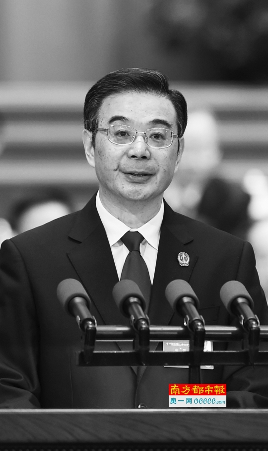 最高人民法院院长周强.新华社资料图片